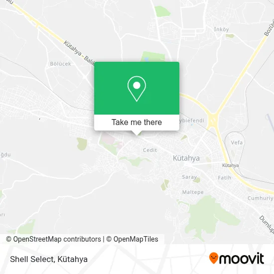Shell Select map