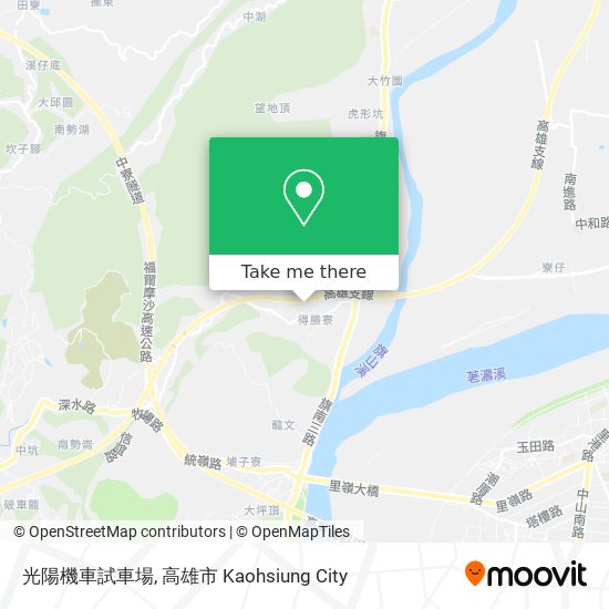 光陽機車試車場 map