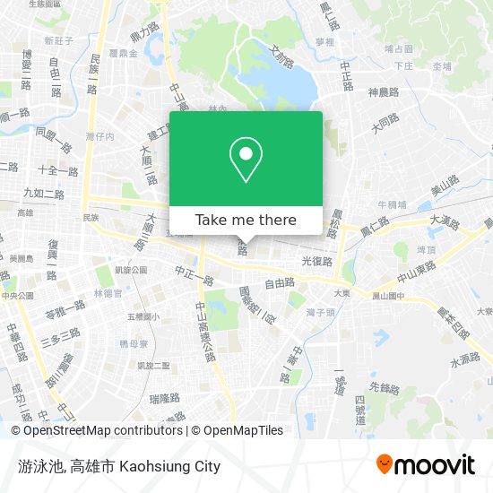 游泳池 map