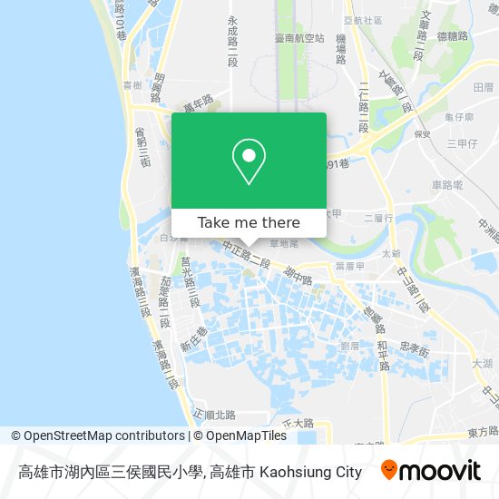 高雄市湖內區三侯國民小學 map
