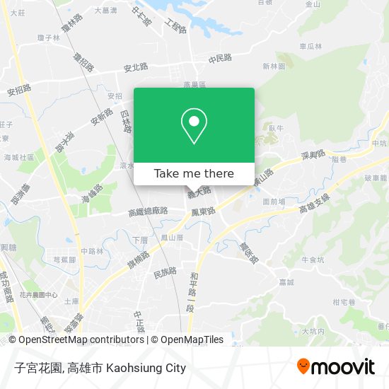 子宮花園 map