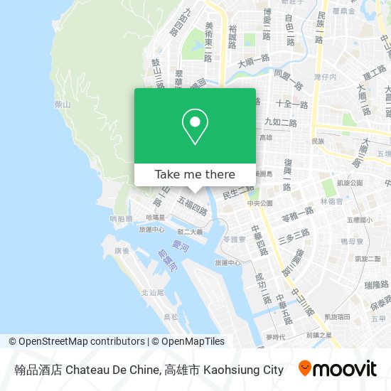 翰品酒店 Chateau De Chine map