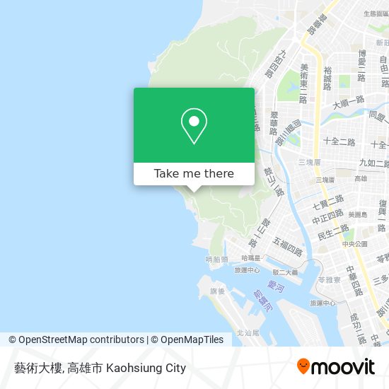 藝術大樓地圖
