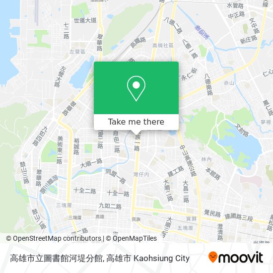 高雄市立圖書館河堤分館 map