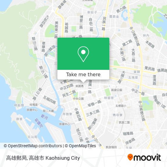 高雄郵局 map
