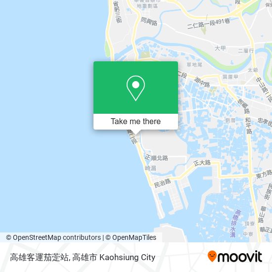 高雄客運茄萣站地圖