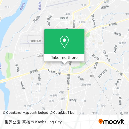 復興公園 map