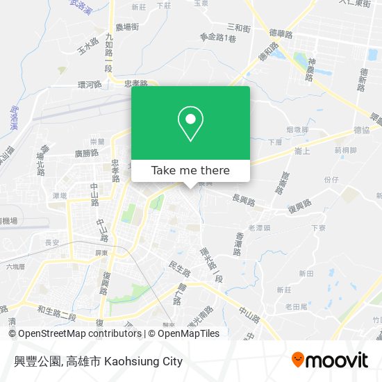 興豐公園 map