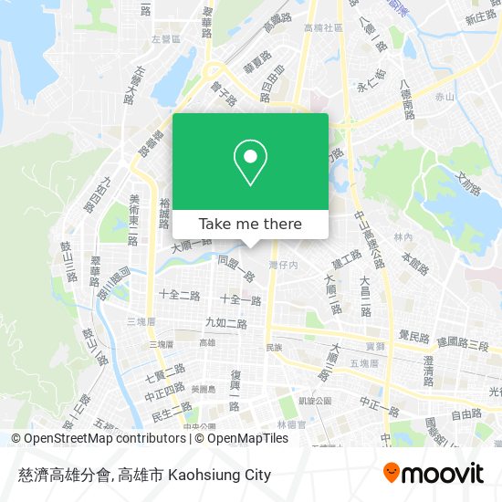 慈濟高雄分會 map