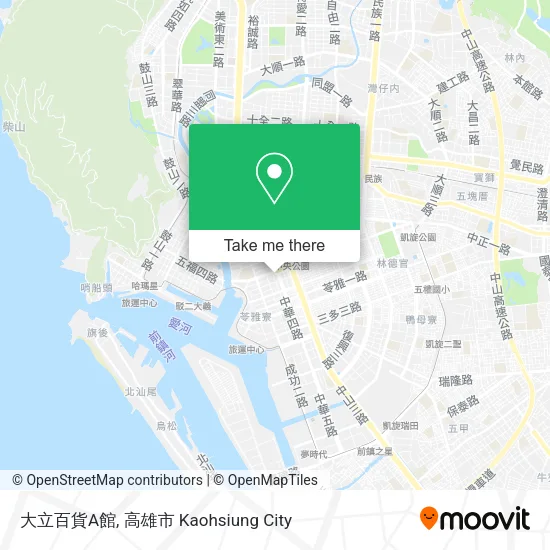 大立百貨A館 map