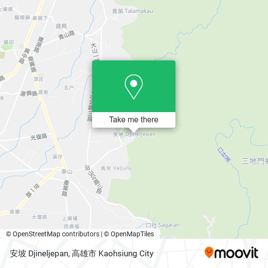 安坡 Djineljepan map