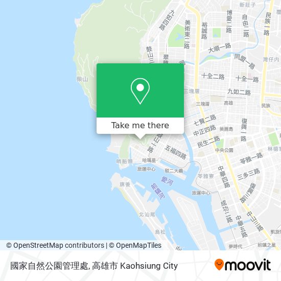 國家自然公園管理處 map
