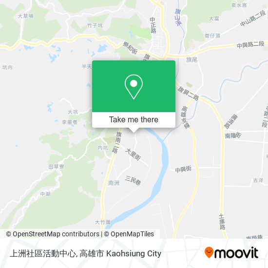 上洲社區活動中心地圖