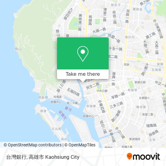 台灣銀行 map