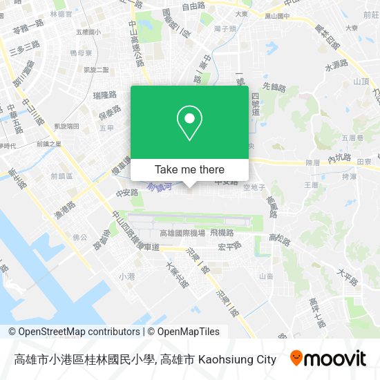 高雄市小港區桂林國民小學地圖