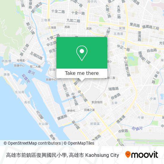 高雄市前鎮區復興國民小學 map