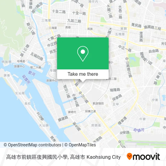 高雄市前鎮區復興國民小學 map