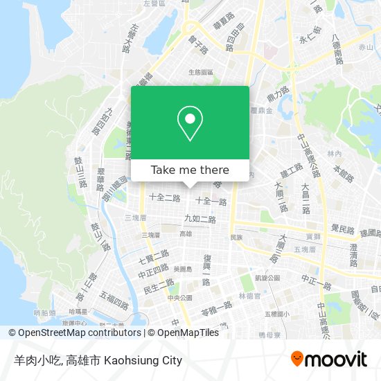 羊肉小吃 map