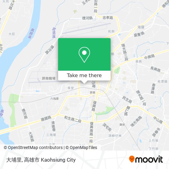 大埔里地圖