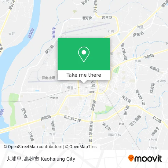 大埔里地圖