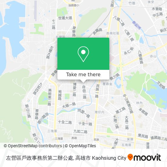 左營區戶政事務所第二辦公處地圖