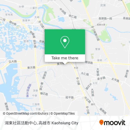 湖東社區活動中心 map