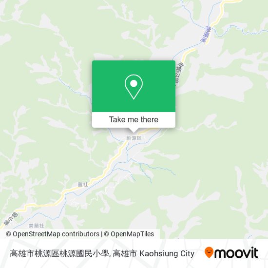 高雄市桃源區桃源國民小學 map