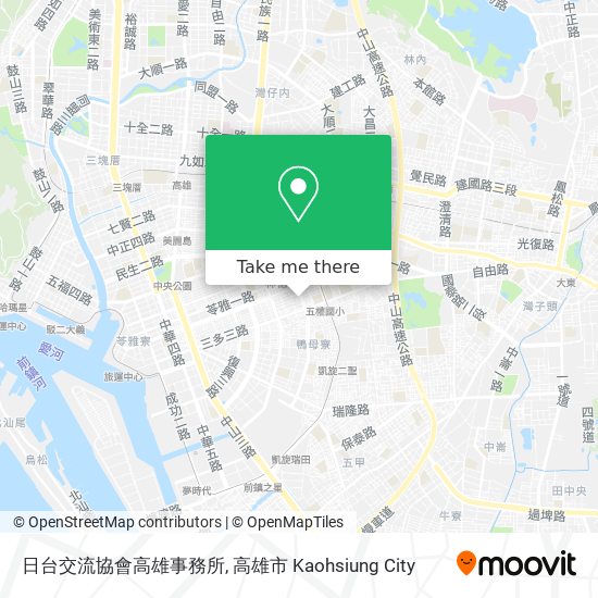 日台交流協會高雄事務所 map