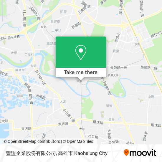 豐盟企業股份有限公司地圖