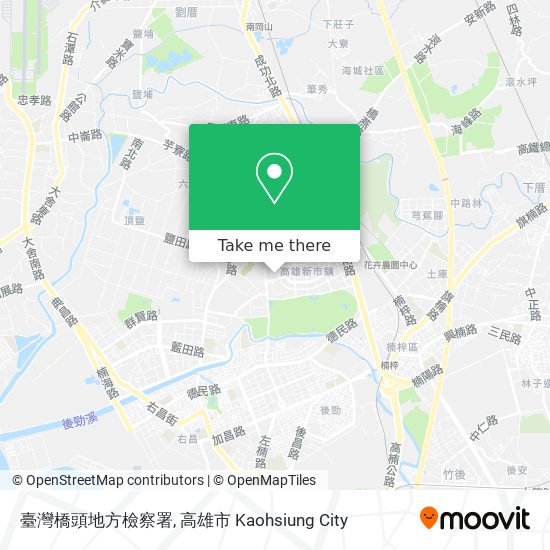 臺灣橋頭地方檢察署 map