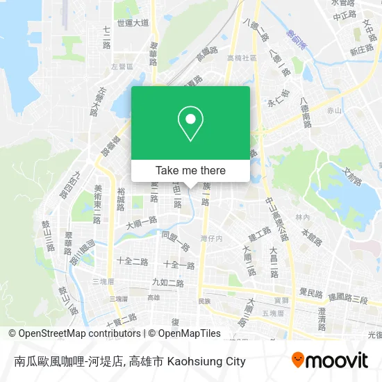 南瓜歐風咖哩-河堤店 map