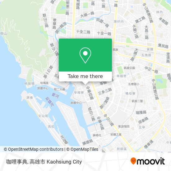 咖哩事典地圖