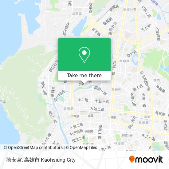 德安宮 map
