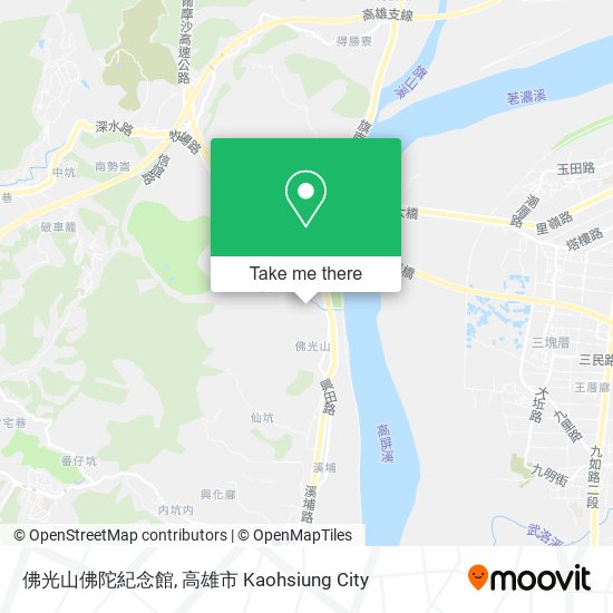 佛光山佛陀紀念館 map