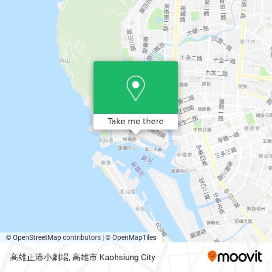 高雄正港小劇場地圖