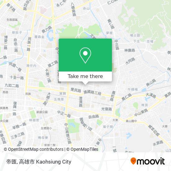 帝匯 map