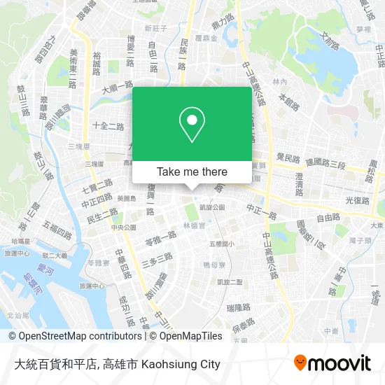 大統百貨和平店 map