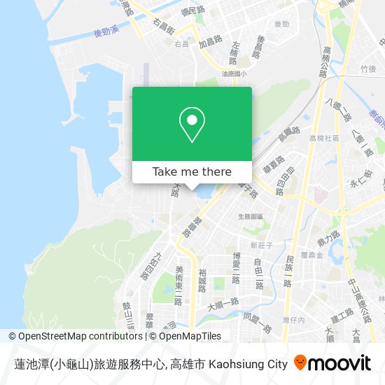 蓮池潭(小龜山)旅遊服務中心 map