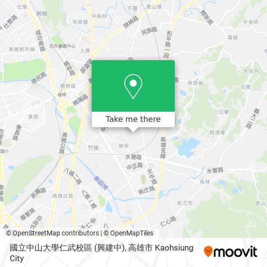 國立中山大學仁武校區 (興建中) map