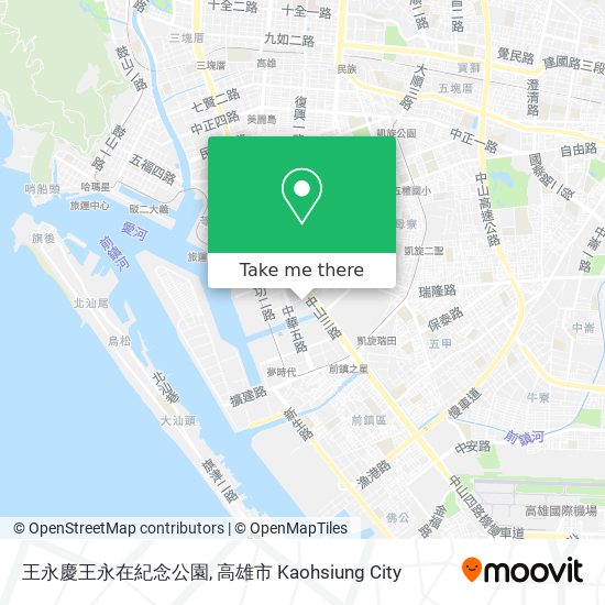 王永慶王永在紀念公園 map