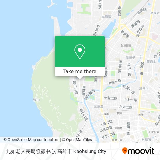 九如老人長期照顧中心 map