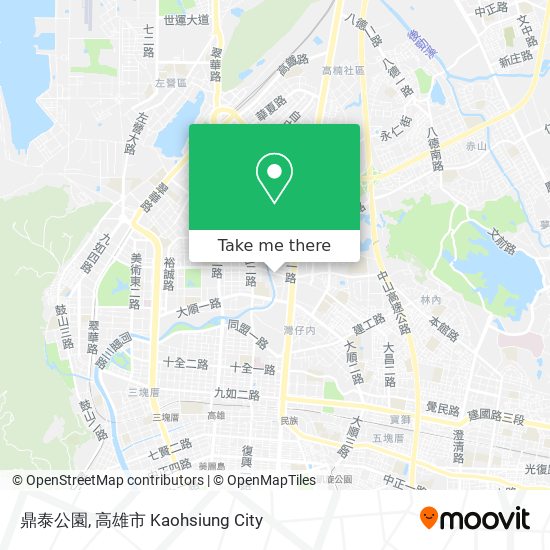 鼎泰公園 map