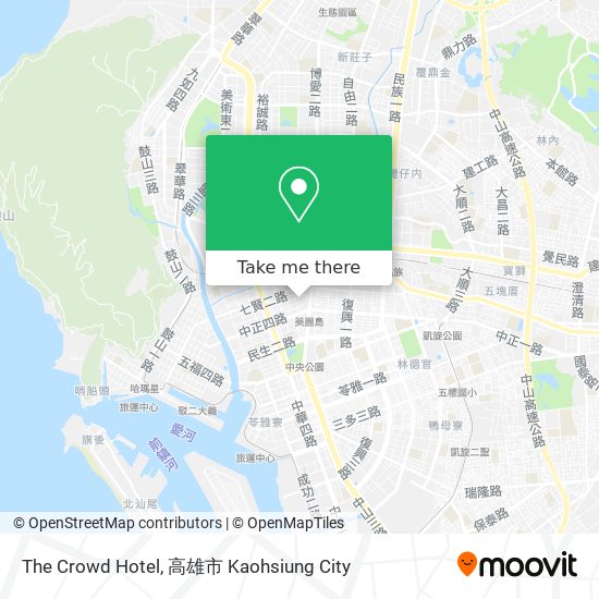 The Crowd Hotel map