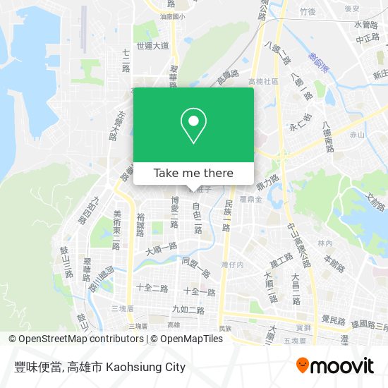 豐味便當 map