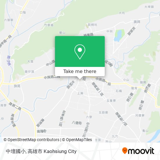 中壇國小地圖