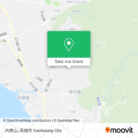 內寮山 map