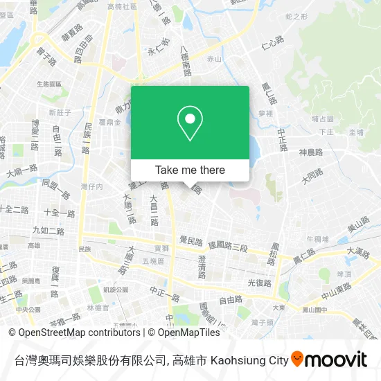 台灣奧瑪司娛樂股份有限公司 map
