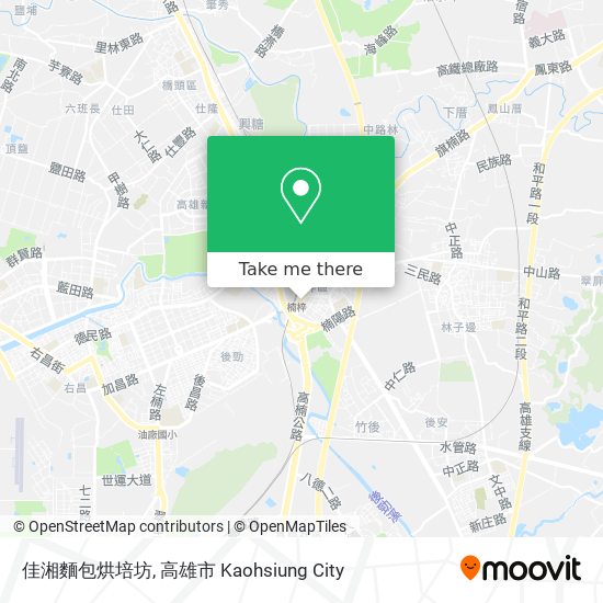 佳湘麵包烘培坊 map
