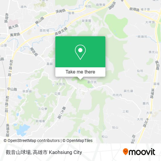 觀音山球場地圖