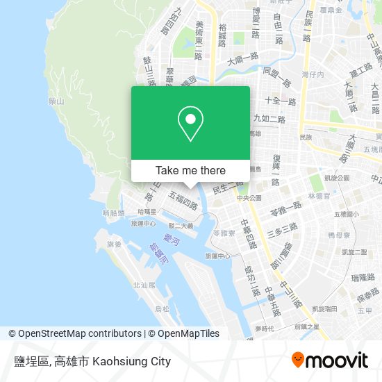 鹽埕區 map